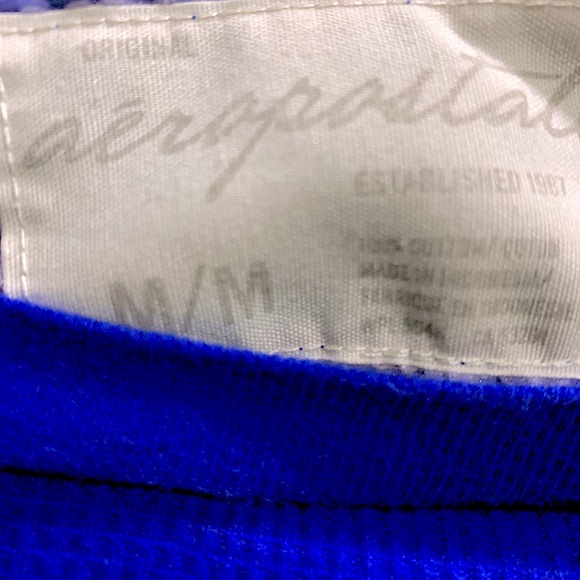 Aeropostale thermal 3/4 length sleeve pullover - Picture 8 of 9
